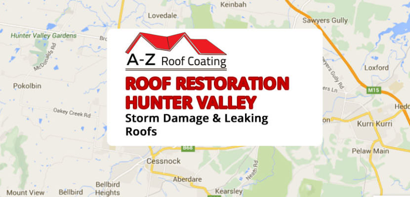 Roof Restoration Hunter Valley | Superstorms, Damaged and leaking roof repairs